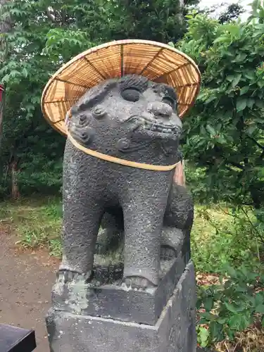 江部乙神社の狛犬