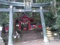 日光二荒山神社中宮祠の鳥居