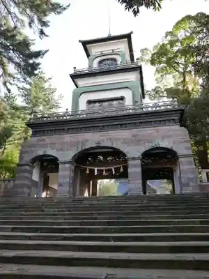尾山神社の山門・神門