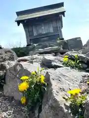 山家神社奥宮の本殿