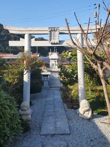 河童神社の鳥居