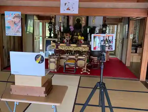 普門寺(切り絵御朱印発祥の寺)の本殿・本堂