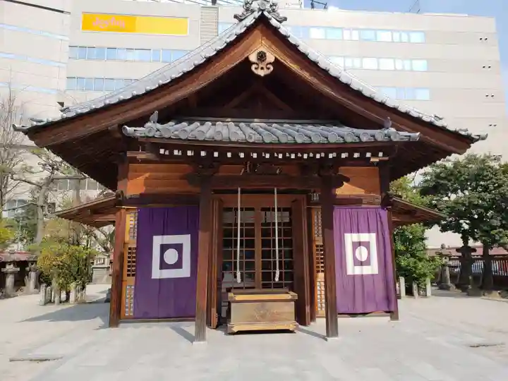 警固神社の本殿・本堂