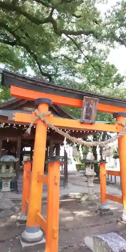 若宮八幡社の鳥居