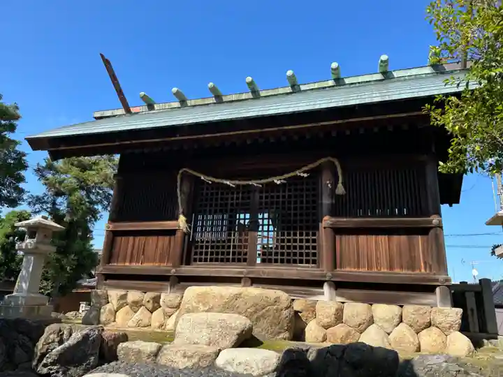 阿具麻神社の本殿・本堂