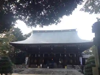 喜多見氷川神社の本殿・本堂