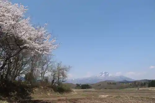 笹山原神社の景色