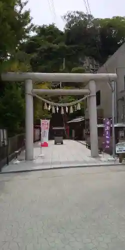 遠見岬神社の鳥居