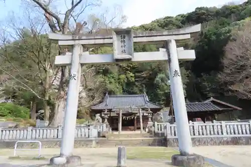 切幡神社の鳥居