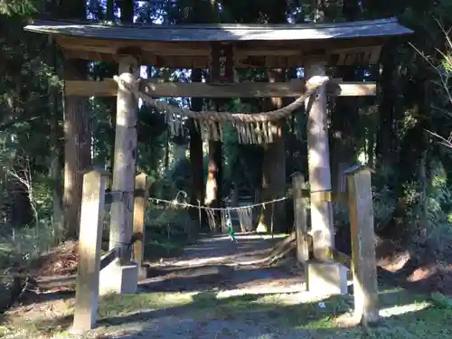 中畑神社の鳥居