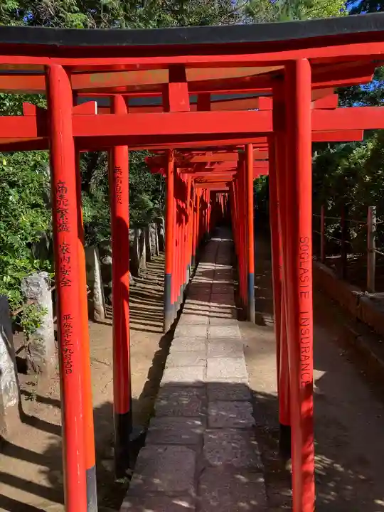 根津神社の鳥居