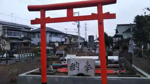 鎌ヶ谷八幡神社の鳥居