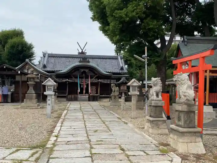 姫嶋神社の本殿・本堂
