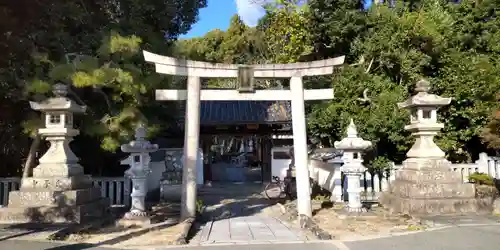 荒見神社の鳥居