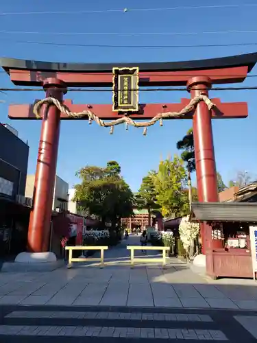 笠間稲荷神社の鳥居