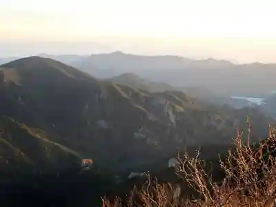 金櫻神社奥宮の景色