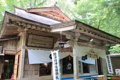 隠津島神社の本殿・本堂