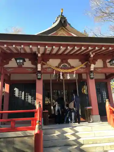 越谷香取神社の本殿