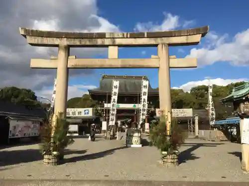 真清田神社の鳥居