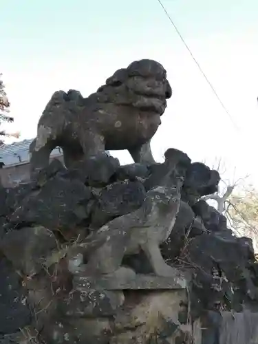 境香取神社の狛犬