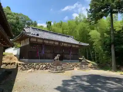 子良新田神明社の本殿・本堂