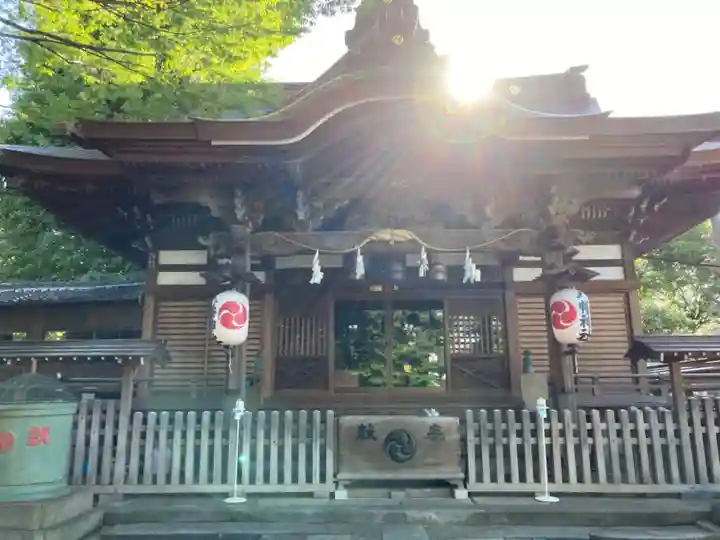 滝野川八幡神社の本殿・本堂