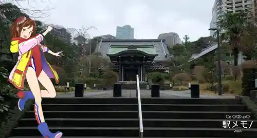 青松寺の山門