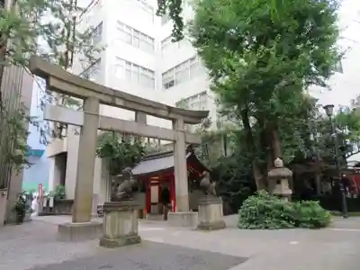 日本橋日枝神社の鳥居