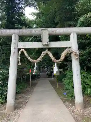 下野 星宮神社の鳥居