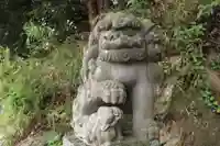 阿久津「田村神社」(郡山市阿久津町)旧社名:伊豆箱根三嶋三社の狛犬