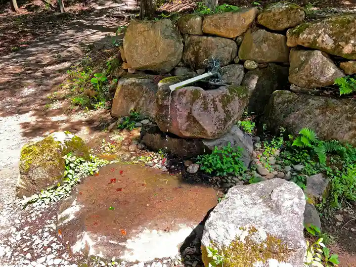戸隠神社火之御子社の手水舎