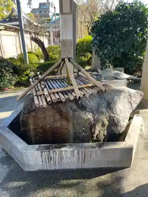 亀戸天神社の手水舎