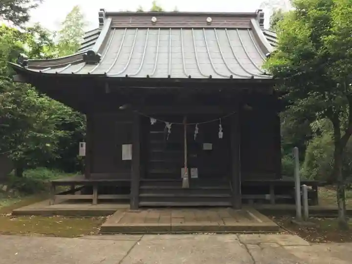粟窪神社の本殿・本堂