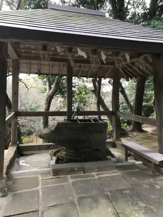 田原神社の手水舎