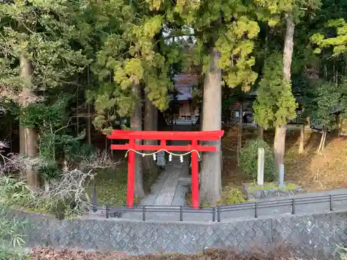 須山浅間神社の鳥居