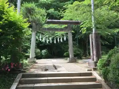 塩船神明社の鳥居