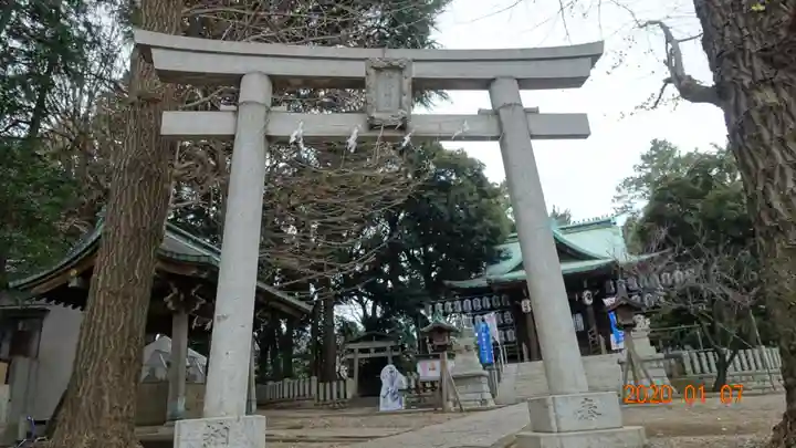 八幡神社の鳥居