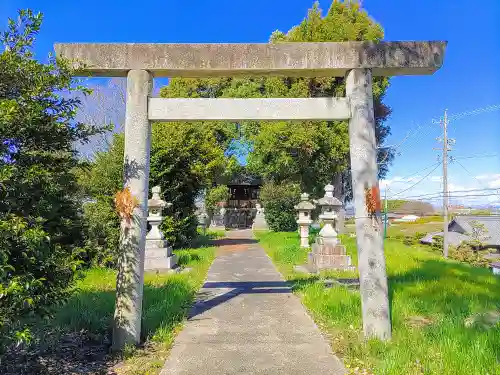 山神社（小判山）の鳥居