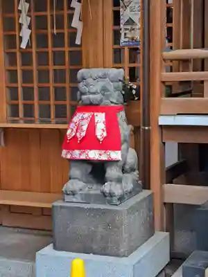 小網神社の狛犬