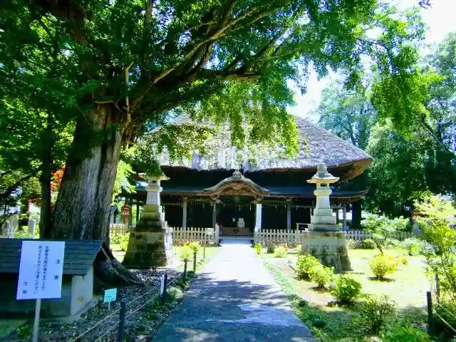 佐竹寺の本殿・本堂