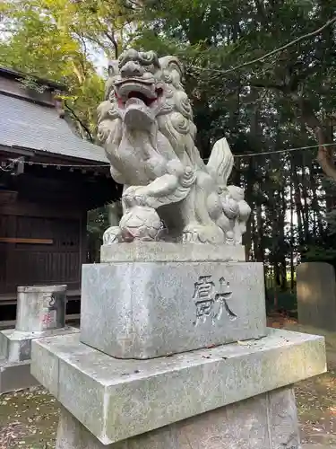 吉田八幡宮の狛犬