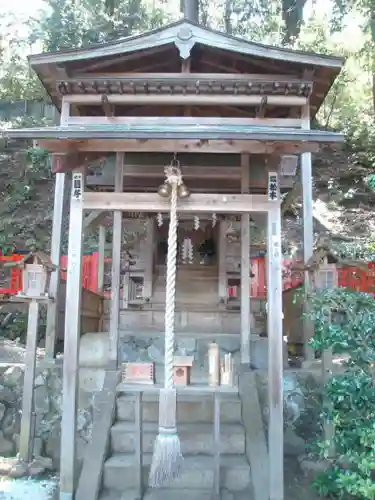 御髪神社の本殿