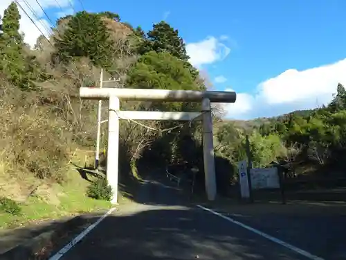 西金砂神社の鳥居