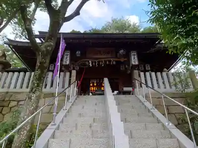 星田妙見宮の本殿・本堂