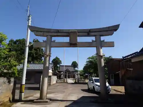 石田神社の鳥居