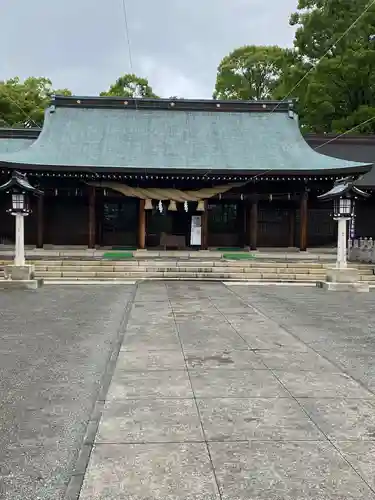 熊本縣護國神社の本殿・本堂
