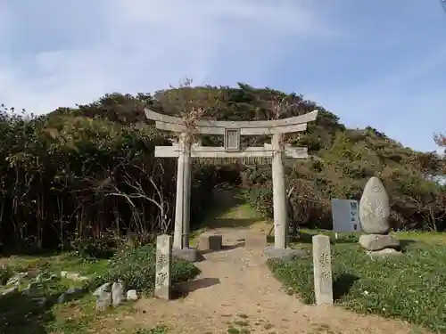 仲津宮（志賀海神社摂社）の鳥居