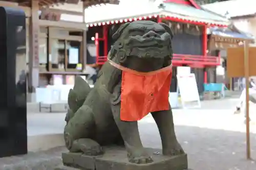 下総国三山　二宮神社の狛犬