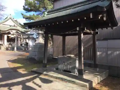 諏訪神社の手水