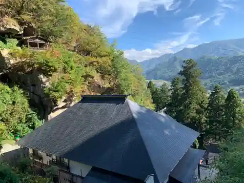 宝珠山 立石寺の景色